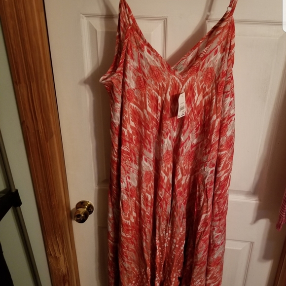 NWT Cato sleeveless sharkbite hem midi dress - Picture 2 of 9